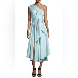 Tibi Wrap Midi Dress